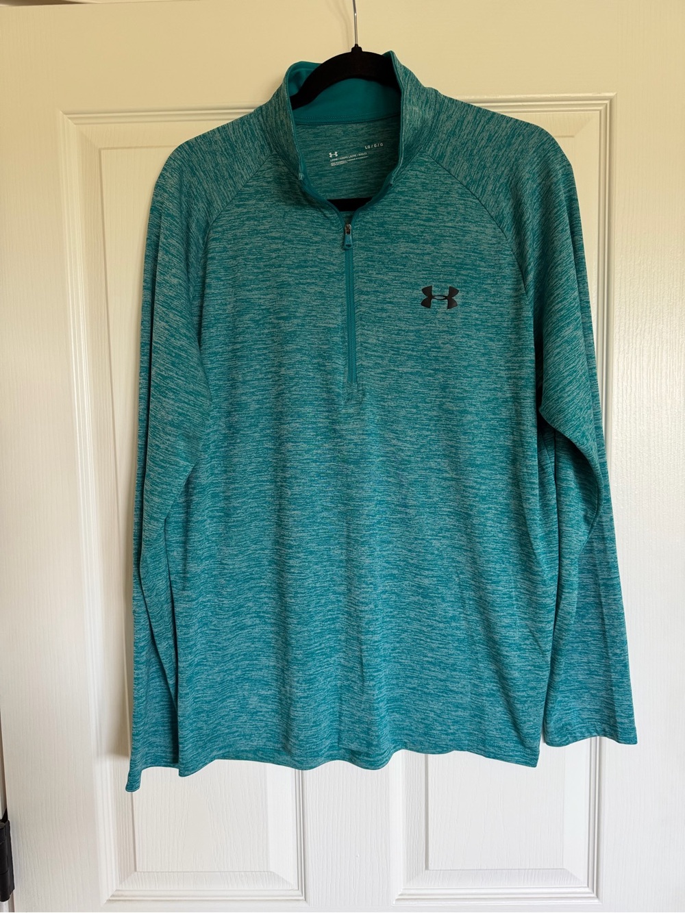 Under Armour Men's Teal Quarter-Zip Pullover